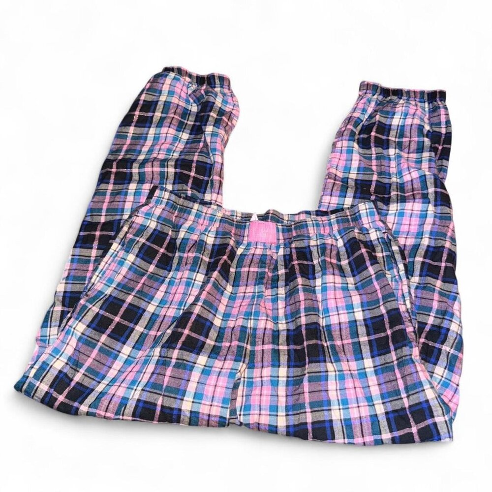 multicolor pink victoria's secret pajama pants